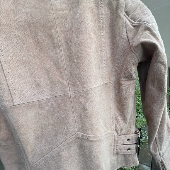 Meotine leather jacket pink - Picture 9 of 12